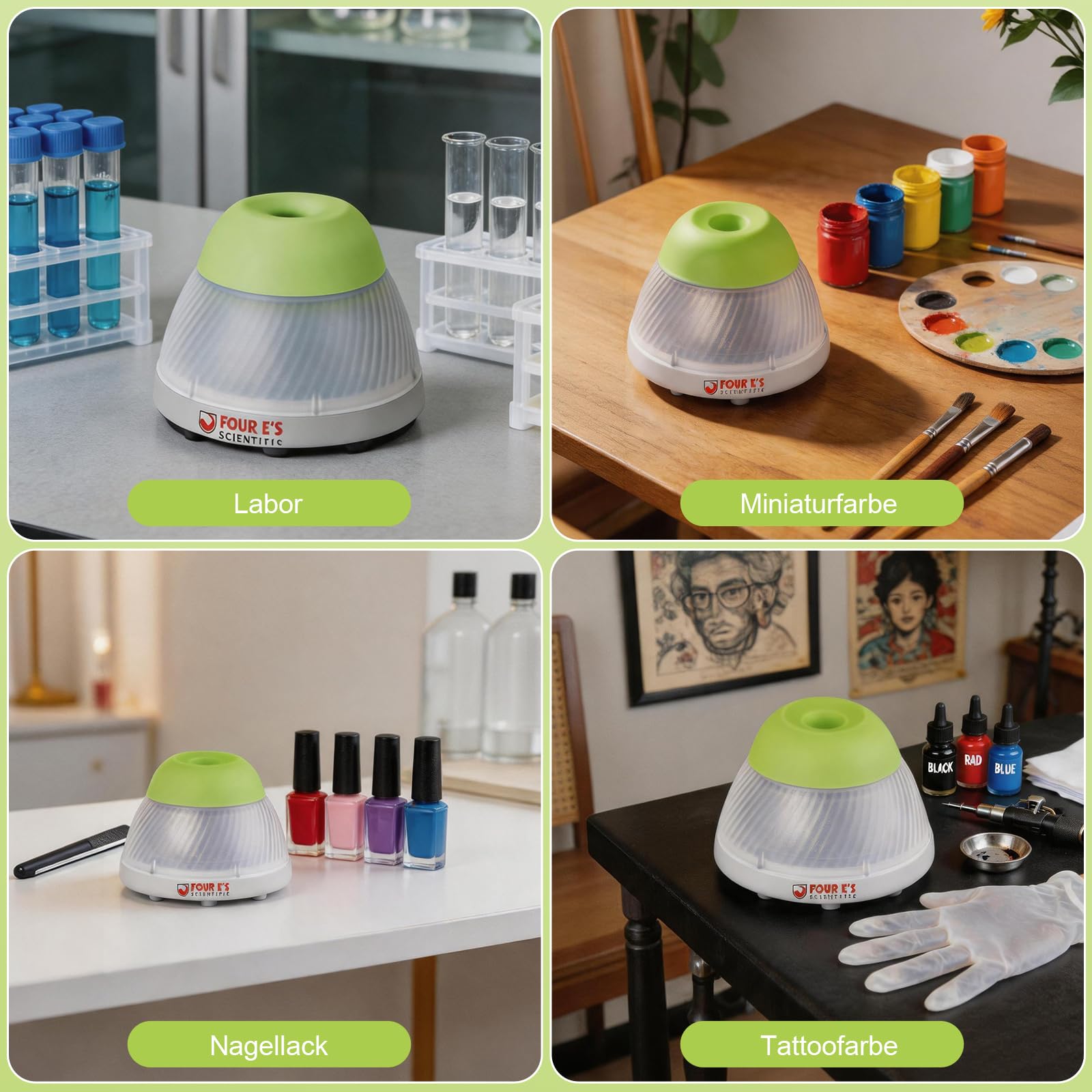 Mezclador Vórtex 5000rpm mini Agitador vVórtex de Velocidad Fija Mezcladores Vorticiales Enchufe EU Órbita 5,5mm vortex mixer paint shaker