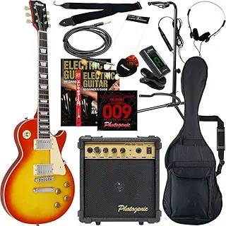 Maison メイソン エレキギター レスポールタイプ サクラ楽器オリジナル LP-28/CS 初心者入門13点セット