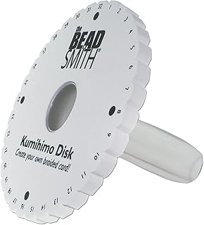 Beadsmith Kumihimo 6 Inch Disk with Clear Ergonomic Handle