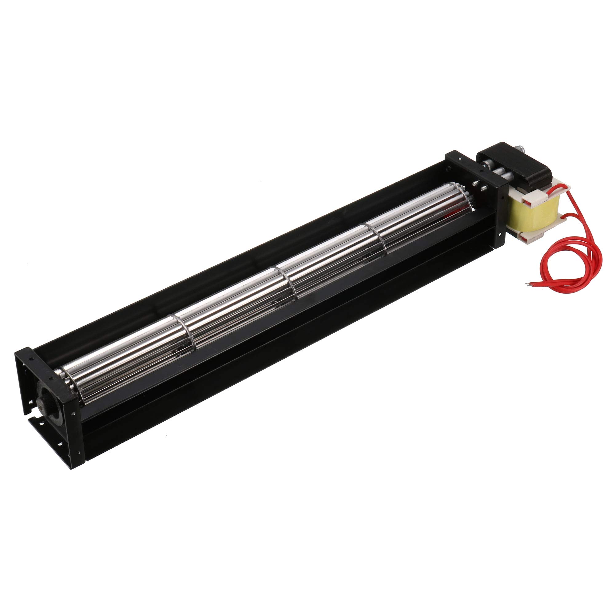 sourcing map Universal AC220V 12W con rodamiento Bolas Ventilador refrigeración Flujo Transversal 365mm x 68mm x 50mm
