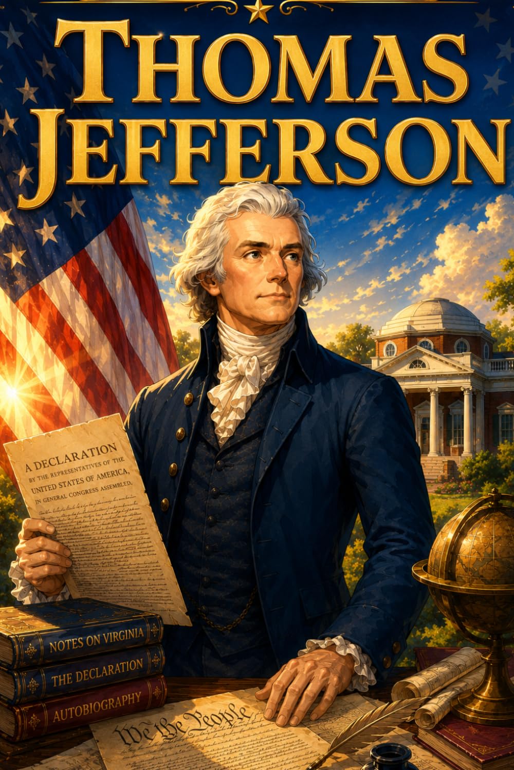 Thomas Jefferson: Freedom History Knowledge Ideas Story Biography (Icons of History Manga)