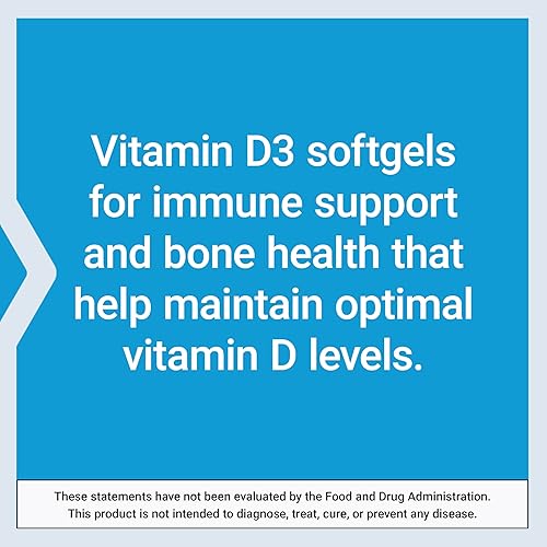 Vista 6 de Life Extension Vitamina D3 25 mcg (1000 UI), Apoyo al sistema inmunológico, salud ósea, salud de todo el cuerpo, tamaño de valor, sin gluten, sin