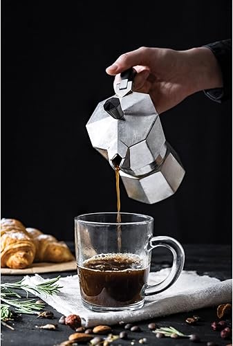 Miniatura 4 de Fino Cafetera espresso para estufa, prepara hasta 6 porciones