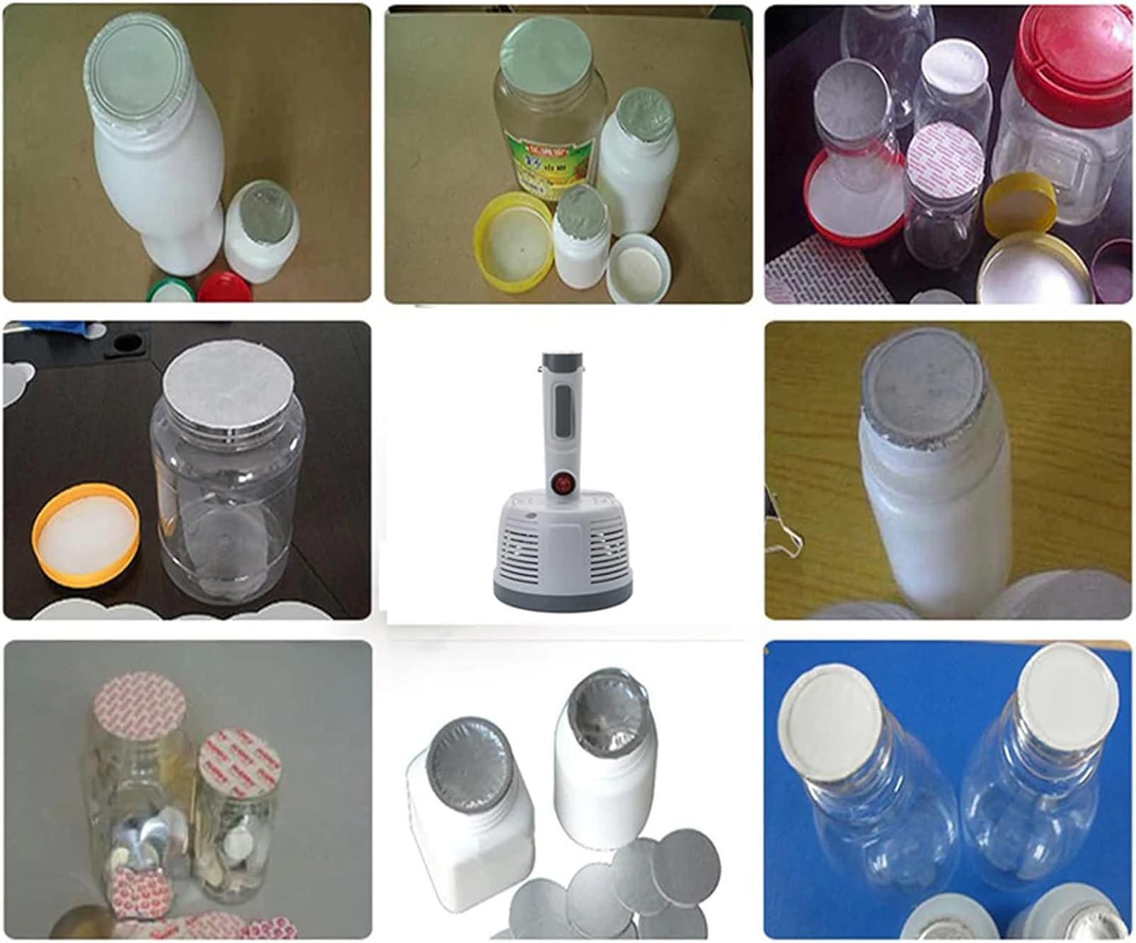 Elektromagnetyczna zgrzewarka indukcyjna do kapsli do butelek, ręczna zgrzewarka do zastosowań farmaceutycznych i plastikowych