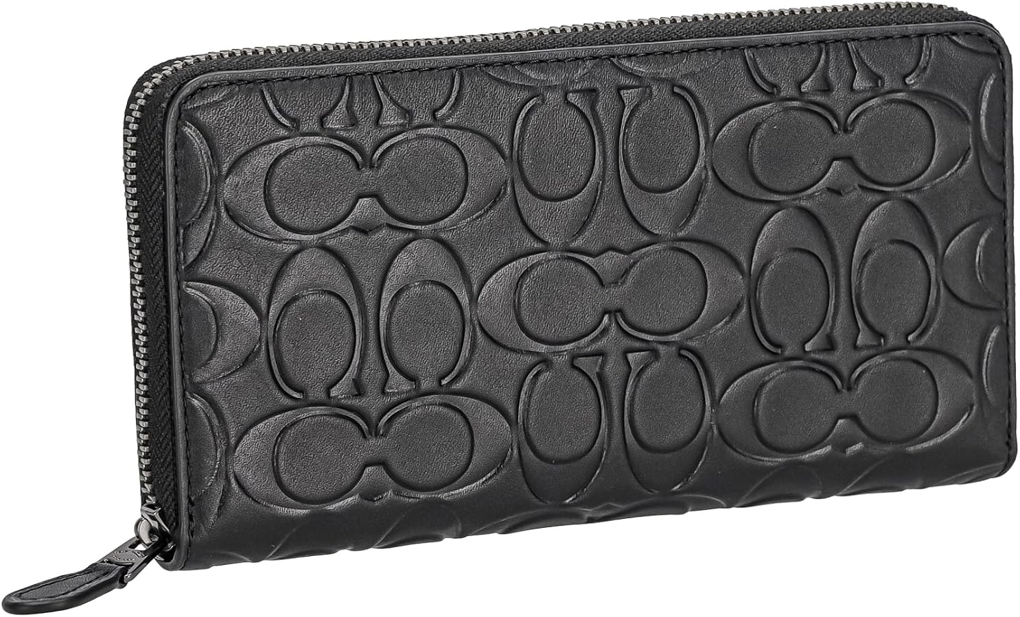 新品 未使用 COACH コーチ ラウンドファスナー 長財布 イナズマ 雷 黒 COACH（コーチ） 長財布 イナズマ アップリケ アコーディオン ジップ