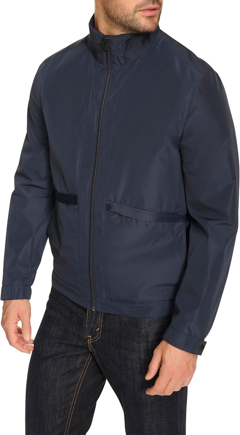 Cole Haan Men's Short Sleeve Self Packable Windbreaker - Image 3