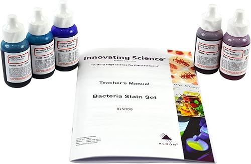 Innovating Science kit de químicos de manchas bacterianas.