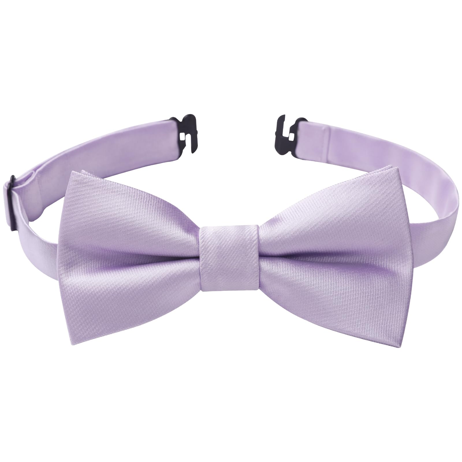 HISDERN Bow Ties for Boys Pre Tied Toddler Bow Tie Adjustable Kids Bowties Clip On Fun Patterned Bowties for Wedding Party