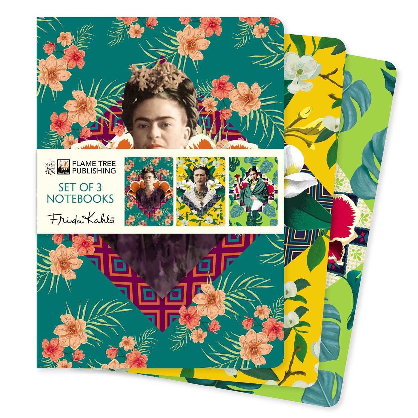 Frida Kahlo Set of 3 Standard Notebooks (Standard Notebook Collection)