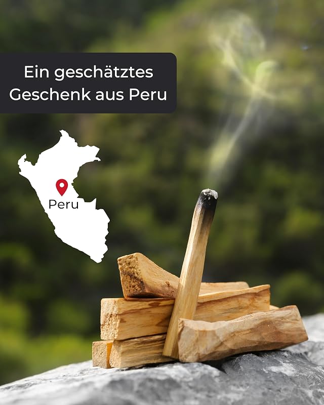 Incensera Palo Santo füstölő pálca 8 db természetes aromaterápia otthonhoz