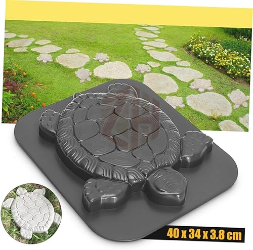 Miniatura 9 de TOVINANNA Moldes de cemento para adoquines escalonados de concreto, pavimentación de jardín, pavimentación de hormigón, moldes para pavimentación de