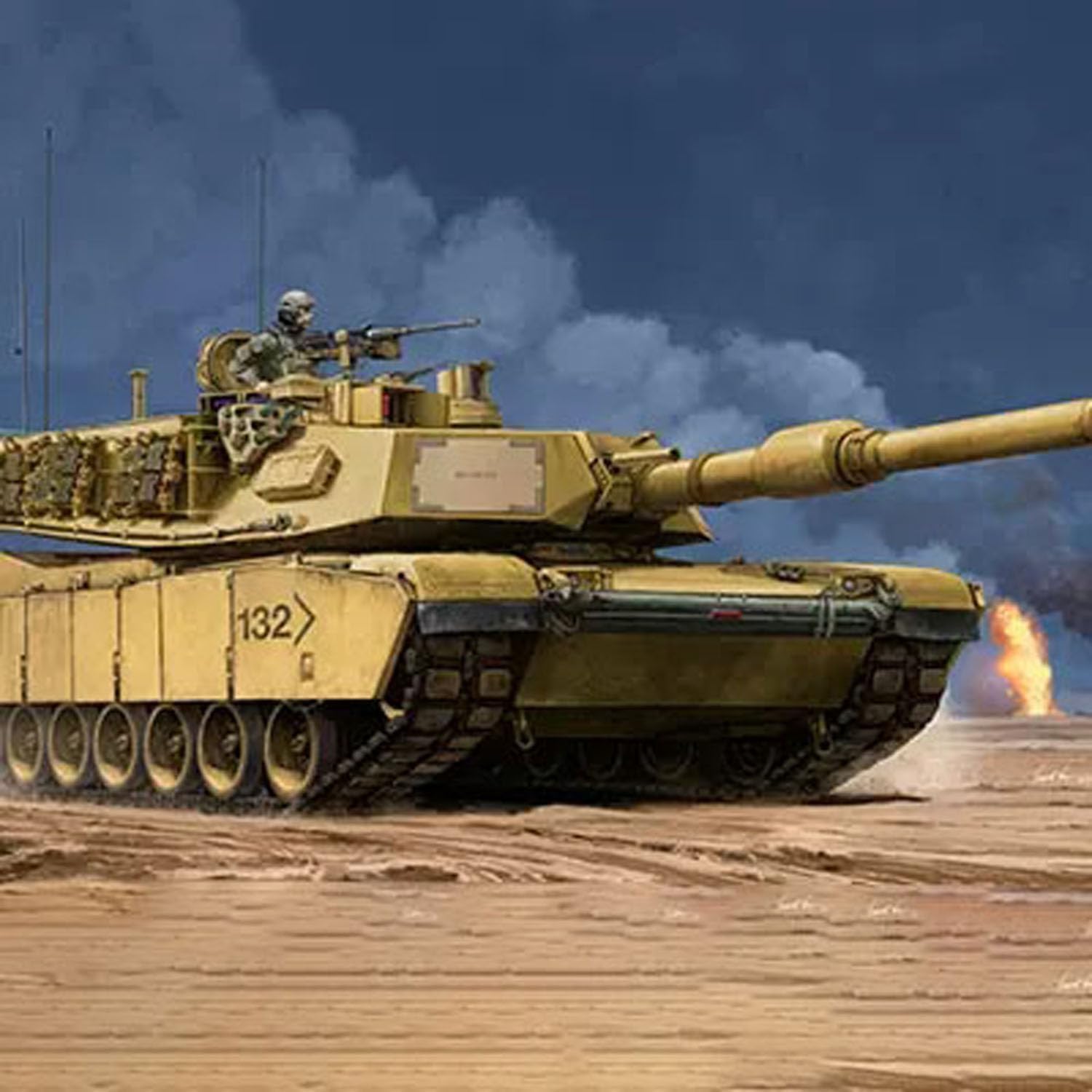 TOUCAN RC HOBBY Trumpeter 00927 1/16 US M1A2 SEP MBT Military Main Battle Tank Model Armored Car,US in Stock
