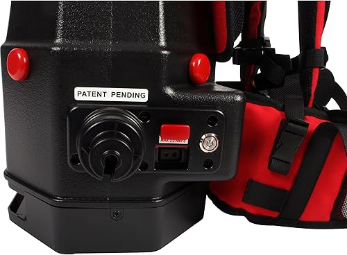 Miniatura 13 de Cen-Tec Systems Aspiradora de mochila comercial HEPA de 6 cuartos de galón con juego de accesorios