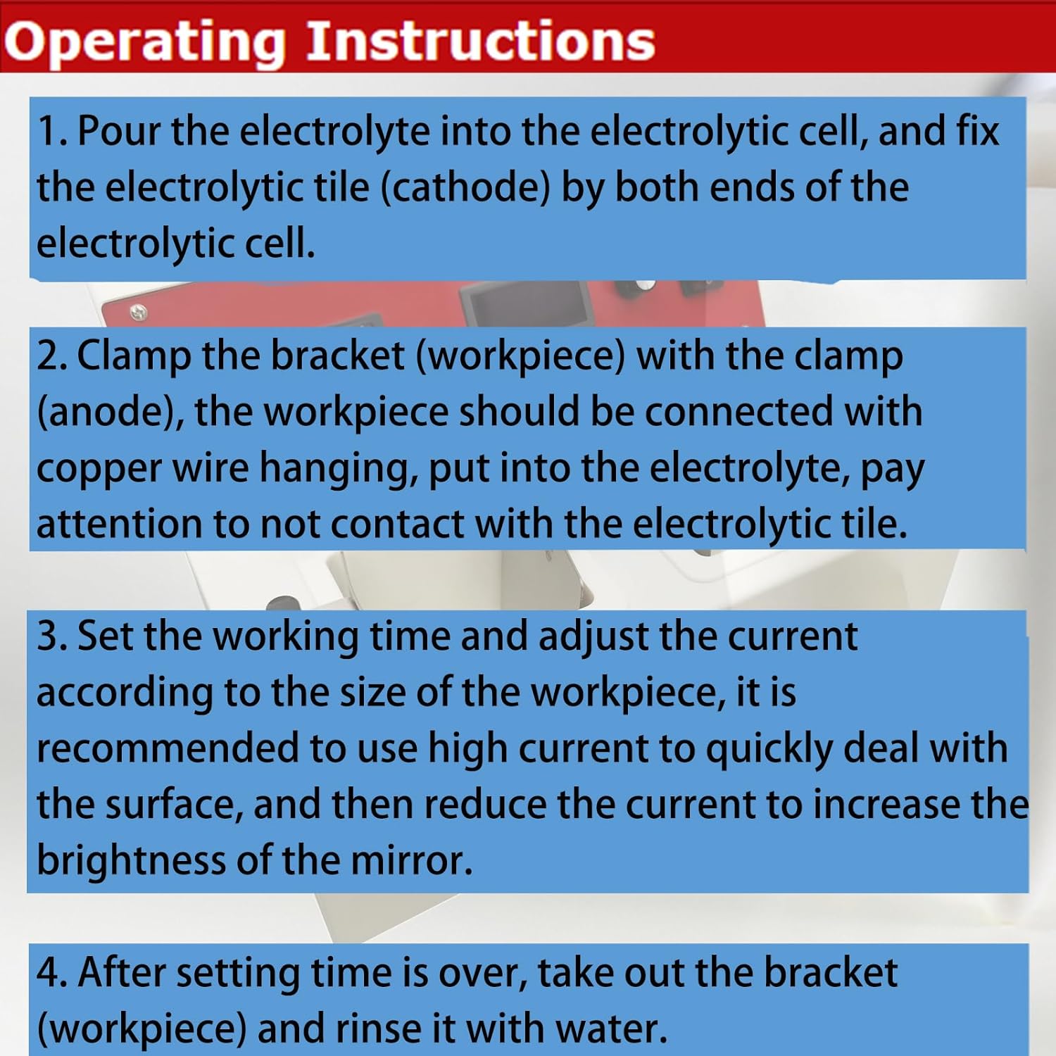 110V Dental Double Slot Electrolytic Polishing Machine Electrolytic cell capacity 800ML Electrolytic Polisher 250W for Brightens All Kinds of Dental Castings Surface