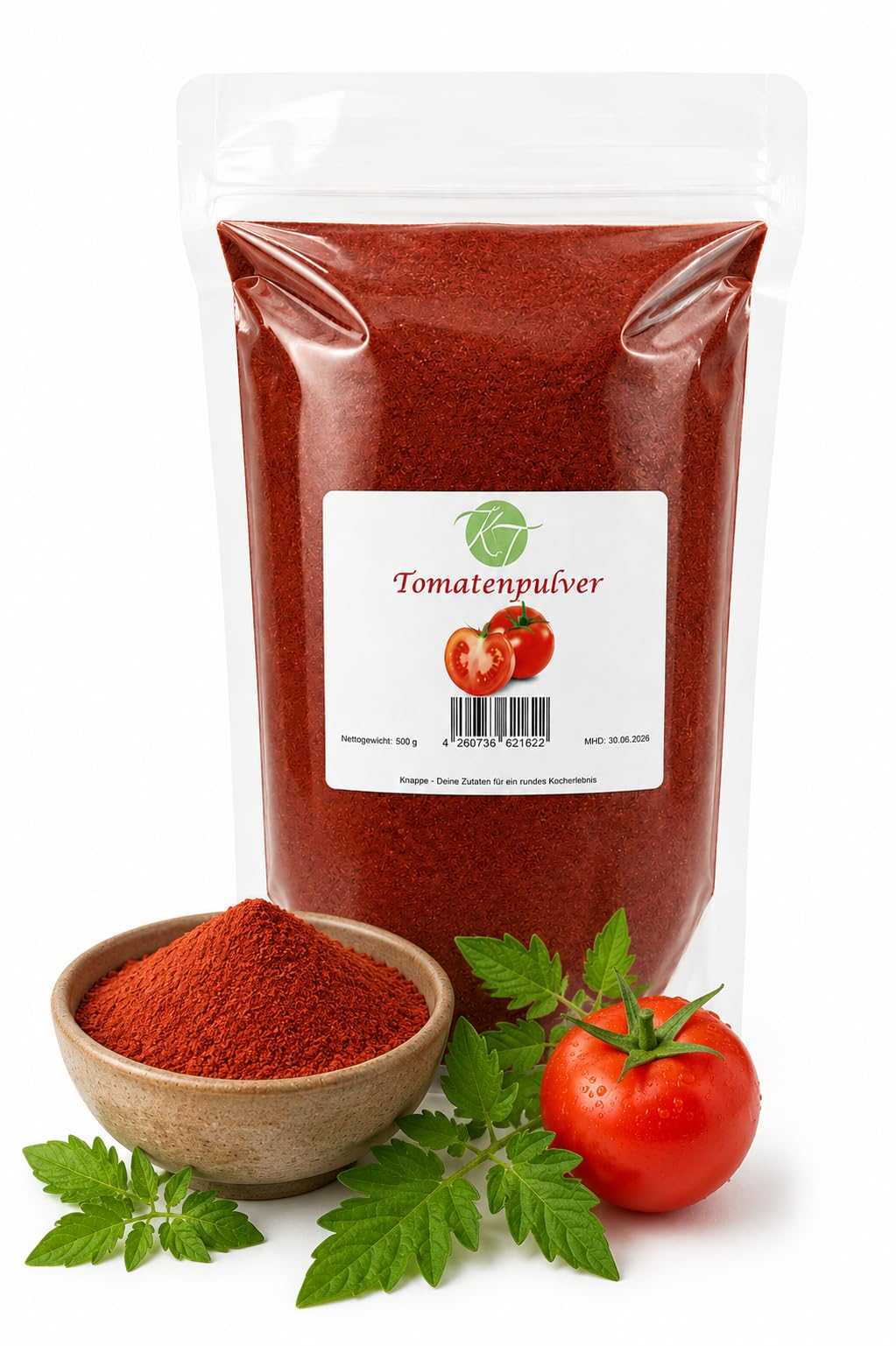 KT 1000 g / 1 Kg Tomatenpulver Tomaten fein gemahlen - 1 A Qualität