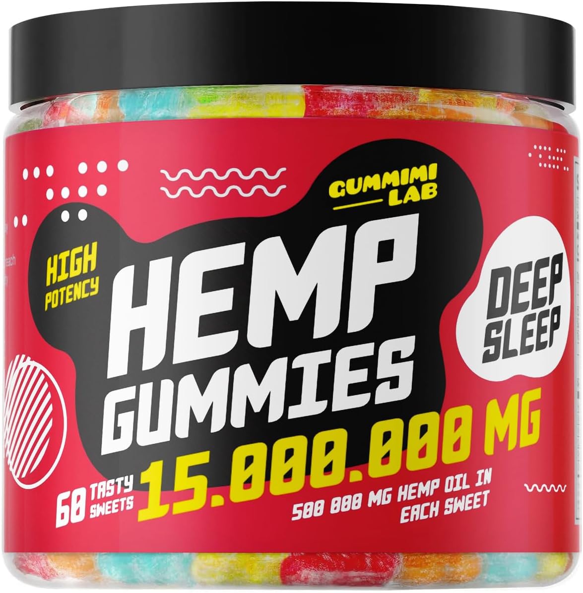 Hеmp Gummies for Deep and Healthy Bеdtime - Ensure the Peace of Body - Assorted Fruit Flavors - Hеmp Oil Infused Gummy Vitamins - Made in USA