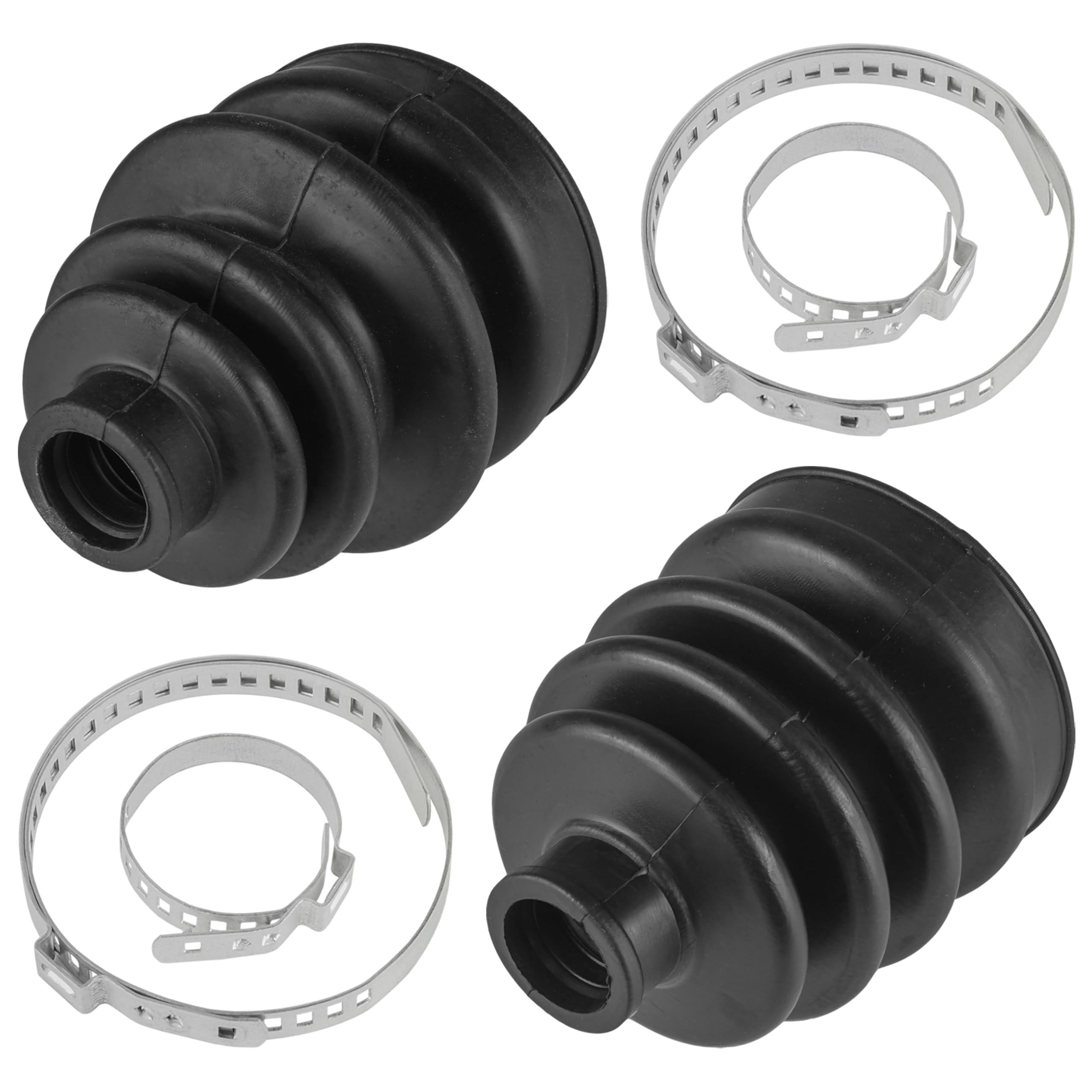 Amazon.com: Caltric Front Inner Outer Axle Cv Boot Kit Compatible