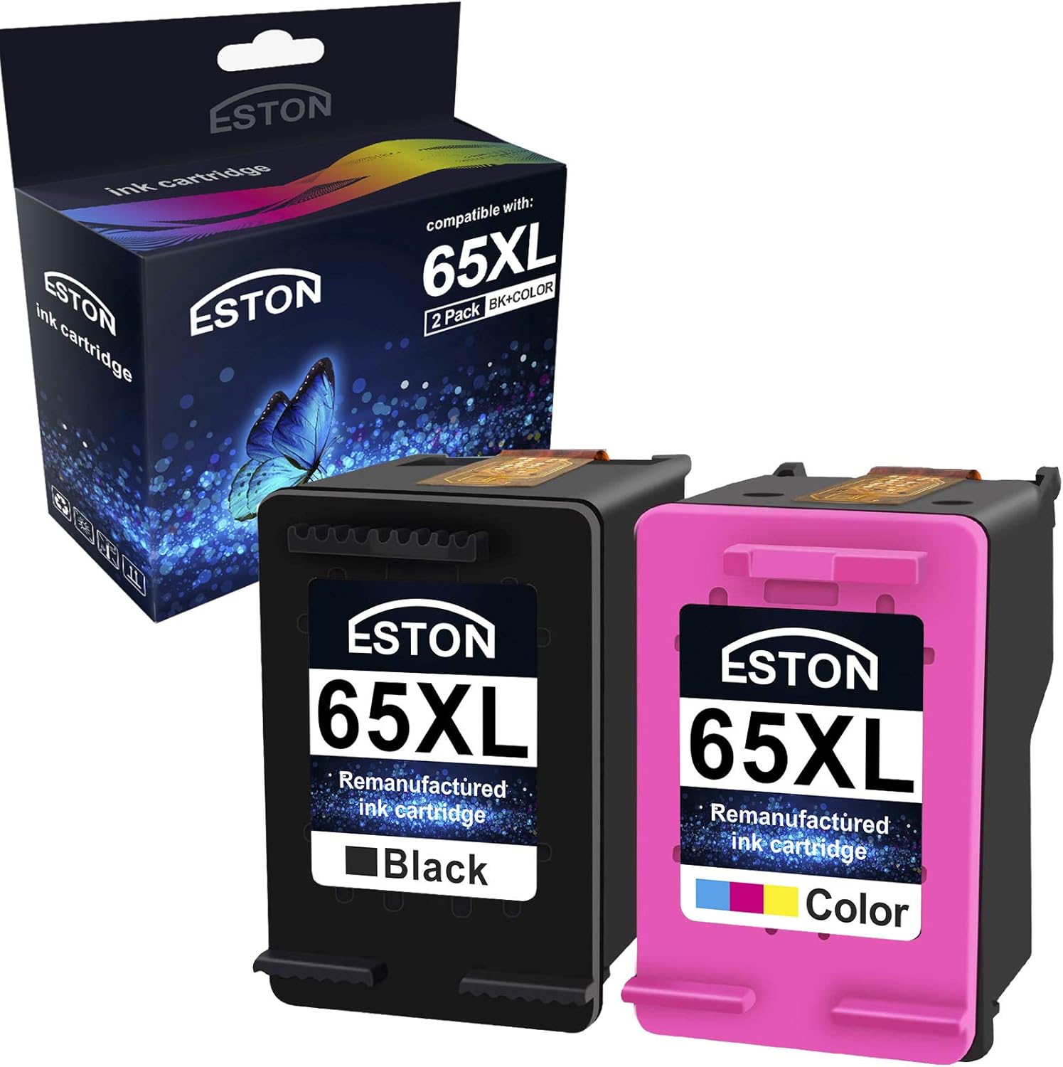 Tinta 65XL Alta Capacidad Cartuccia Di Inchiostro HP 65XL Nero - Lotto, Alta Capacità, Compatibile Con Deskjet 3720, 3730, Etc. Cartuccia HP 65XL Nera - Foto 4