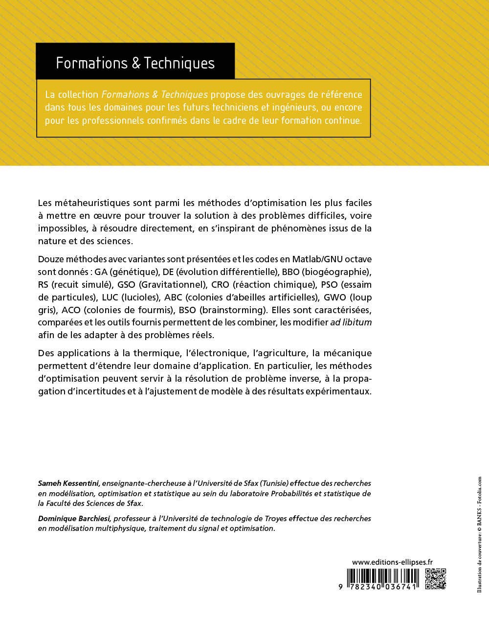 Initiation à l’optimisation : métaheuristiques - Problèmes à variables continues