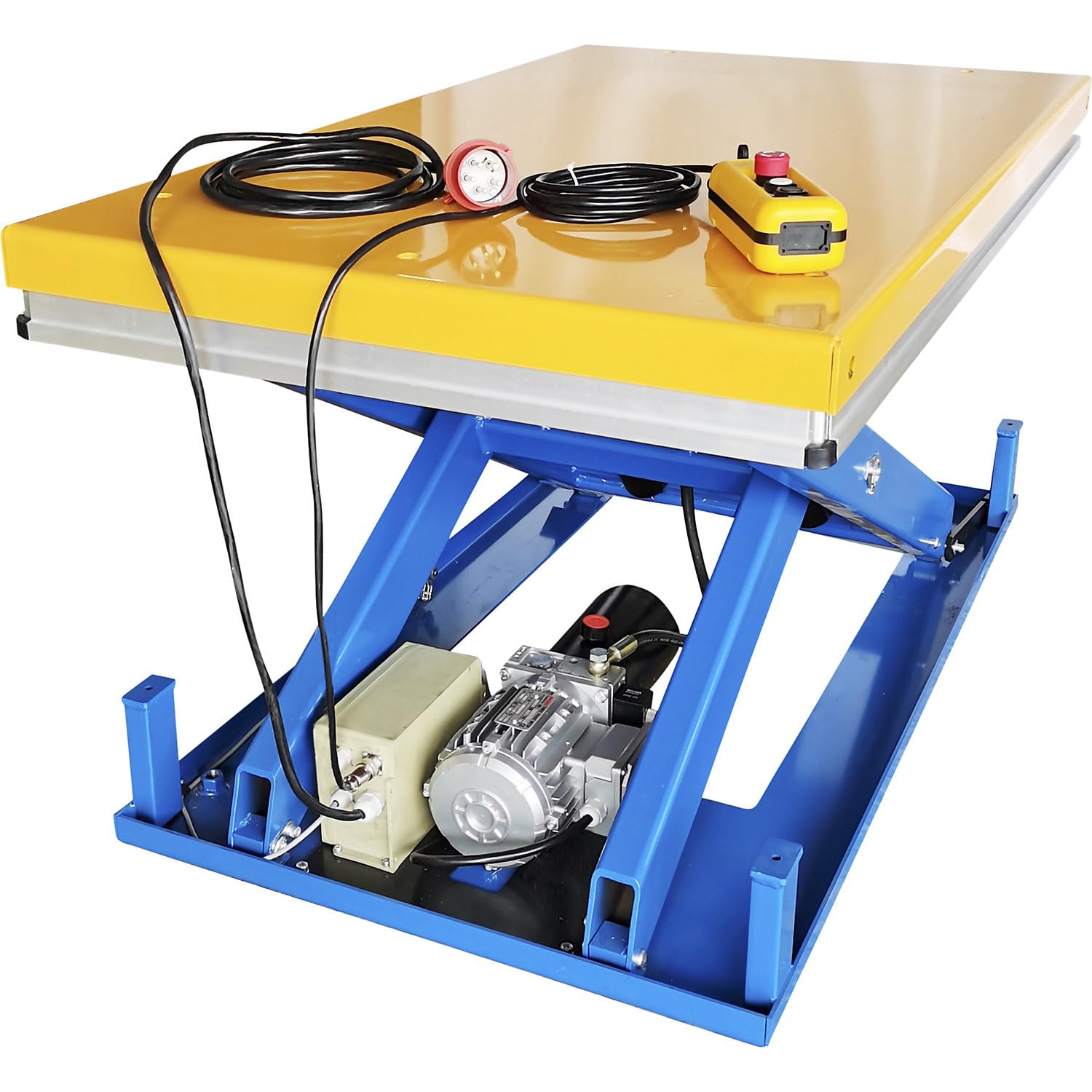 eurokraft | Table élévatrice | force 2200 kg | dim plate-forme L x l 1350 x 800 mm