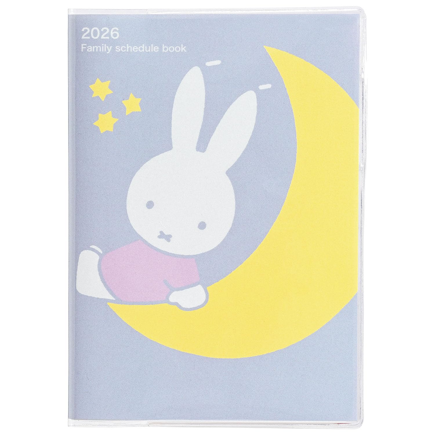 Amazon.co.jp: クツワ 手帳 ミッフィー 家族手帳 2026年 A6 マンスリー