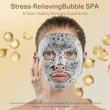 Cleansing Bubble Face Mask, Foam Facial Cleanser