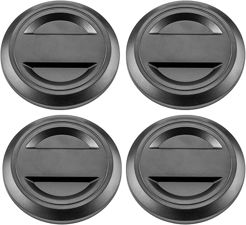 WeiSen 4 tapas centrales de rueda compatibles con Polaris RZR 1000 XP TurboXP 4RS1 número OEM # 1522872-655, 1523994-655