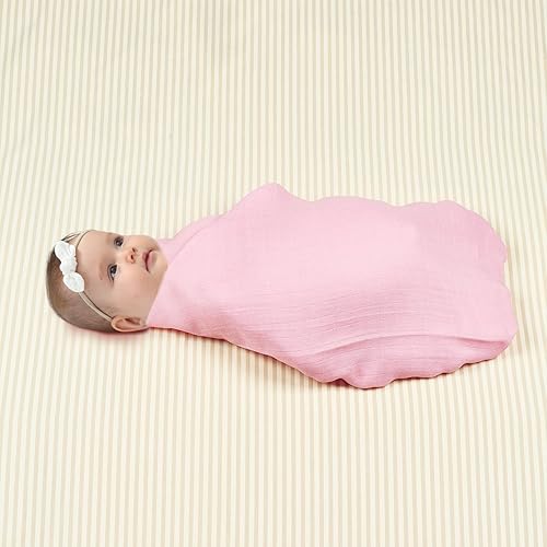 Miniatura 38 de Manta de muselina neutra, manta para bebé, unisex, suave 70% viscosa de bambú y 30% algodón, grande de 47 x 47 pulgadas, manta de luna bohemia