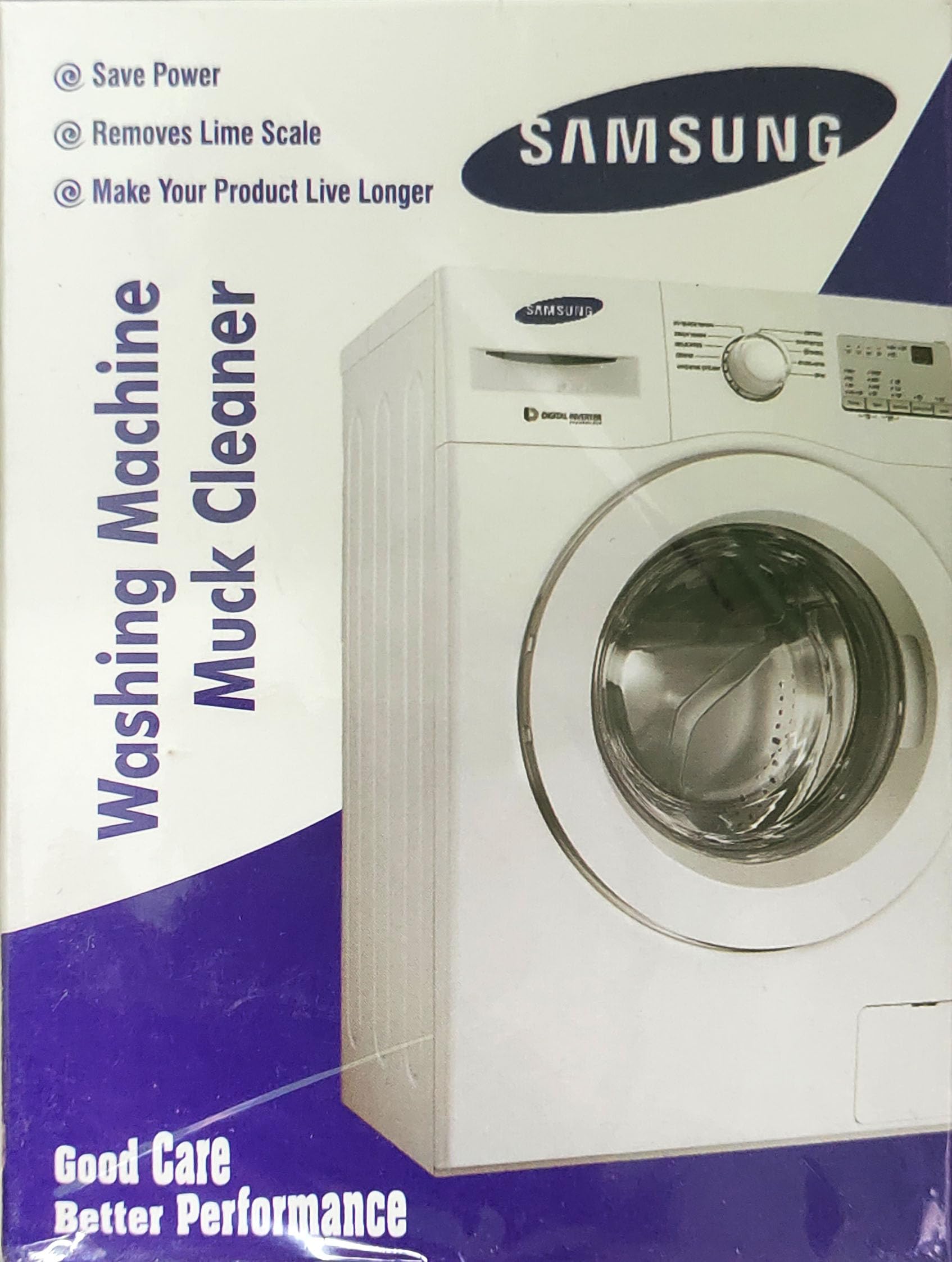 GR Descale Compatible For Samsung Washing Machine Front Load and Top Load, Washing Machine Cleaning powder, Descaling Powder For Washing Machine, Drum Cleaner -100 gm (3) (B0D8BVTPGP) Amazon Price History, Amazon Price Tracker