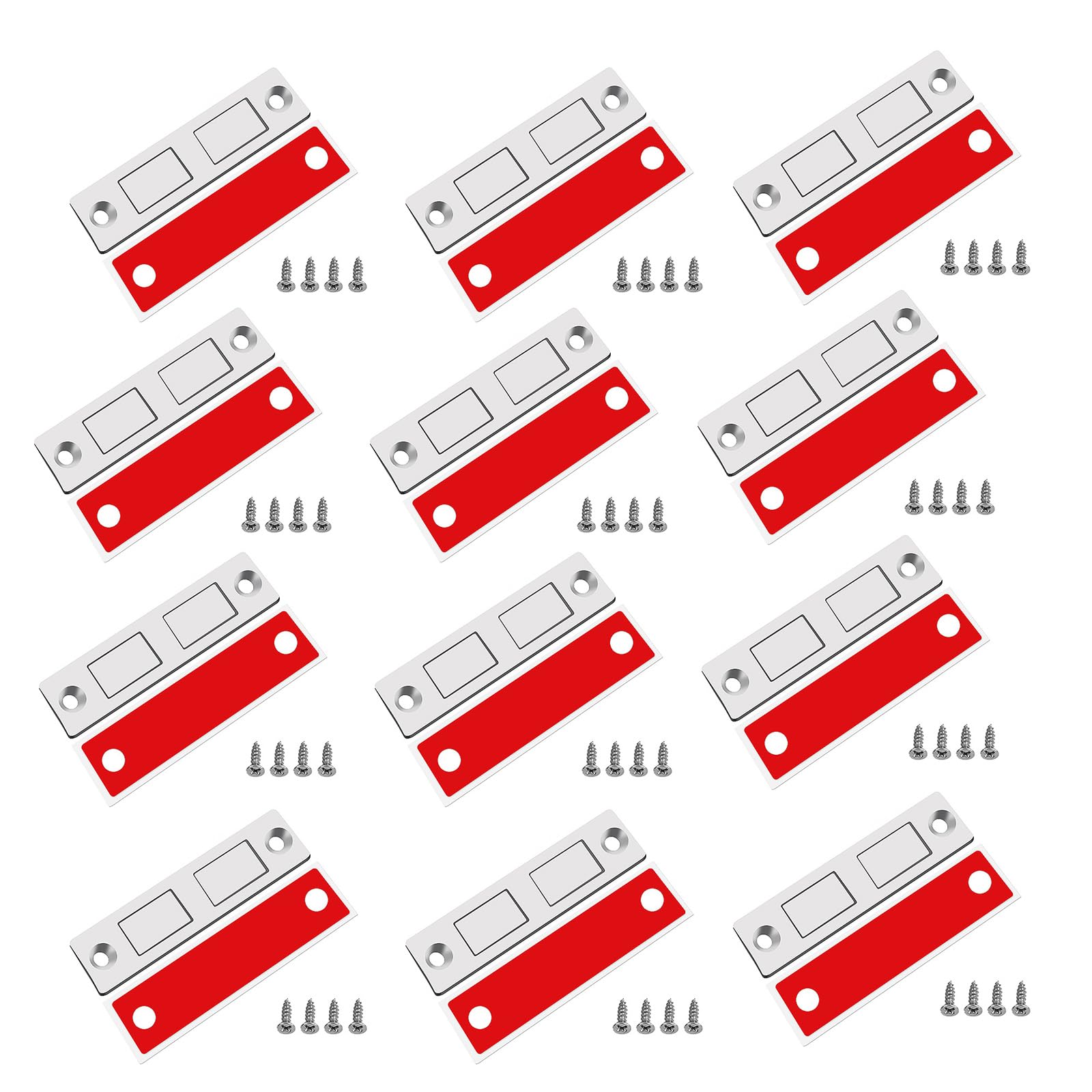 & Pull Door Magnet Fixtures Long Service Door Retainers Set Secures Simple Installation Versatile Solution
