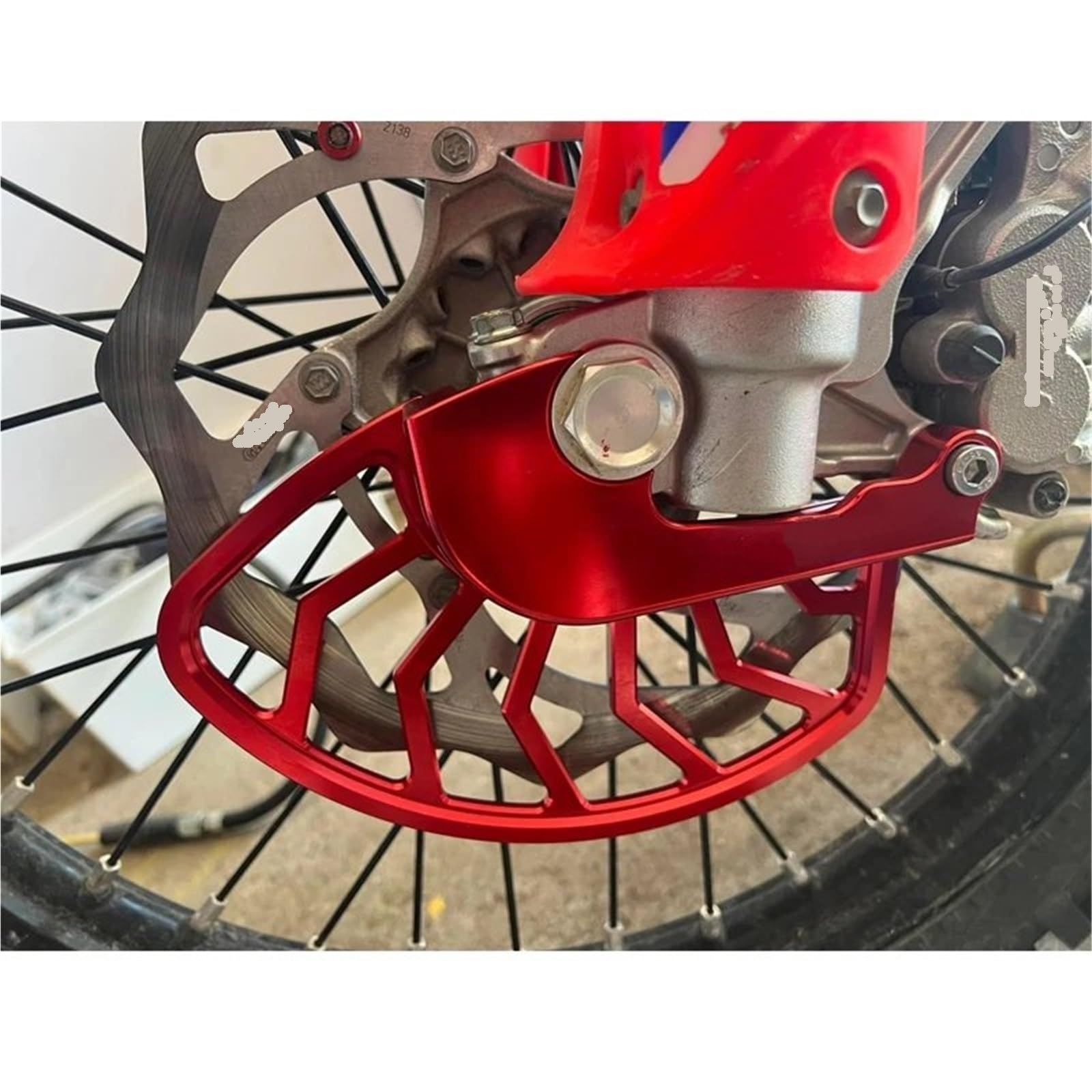 Adatto per protezione protezione disco freno anteriore Beta RR 300 2020-2025 soffietto forcella