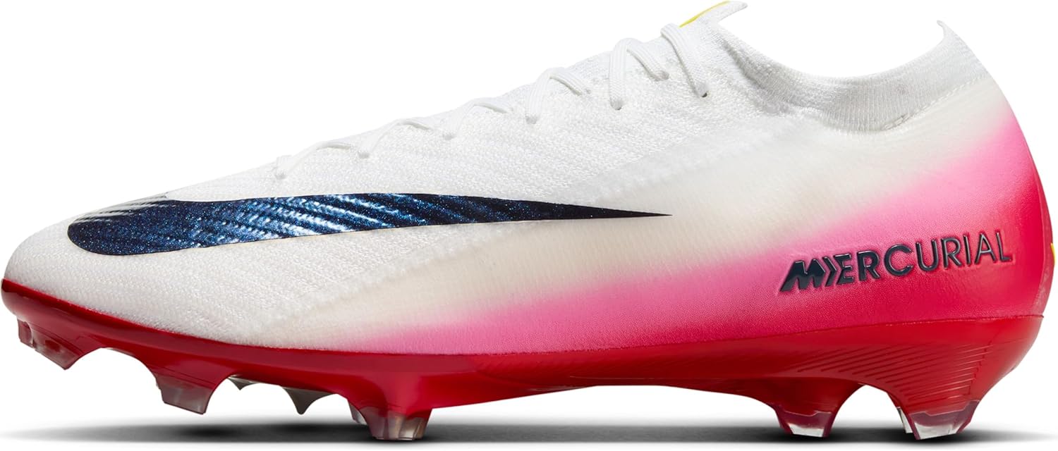 Nike Mercurial Vapor 16 Elite FG Low-Top Soccer Cleats (University Red/Dark Obsidian) Size 7