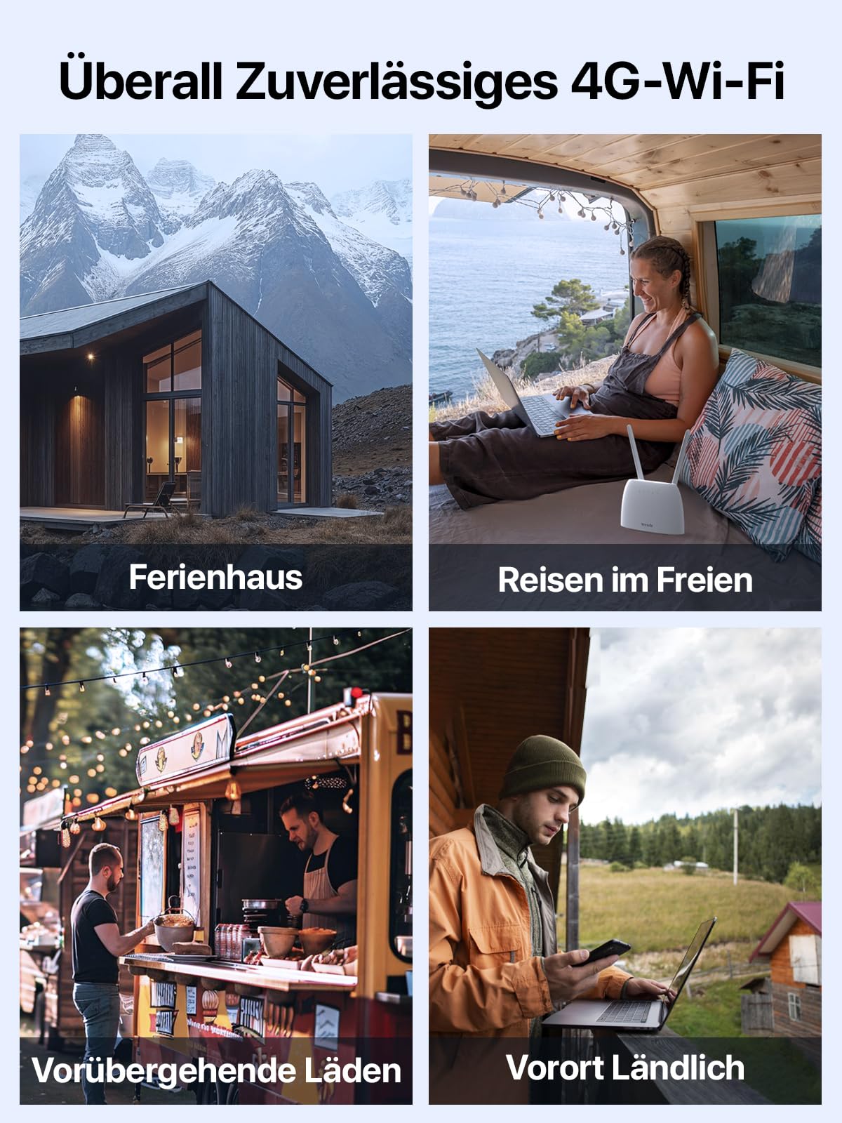 Tenda 4G06 Volte WLAN Router für SIM Karten (150 Mbit/s im Download – Bild 8