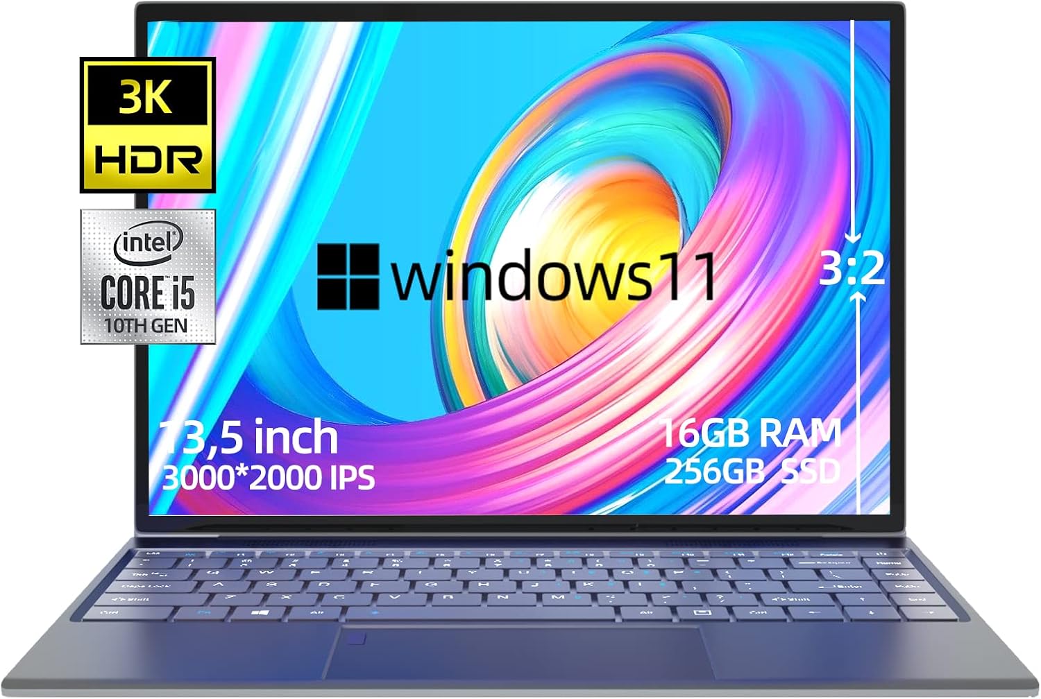 Amazon.com: Windows 11 Laptop, 13.5