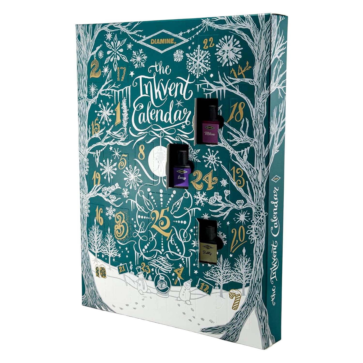 Amazon.com: Diamine Inkvent Calendar 2025 - Limited Edition - Teal