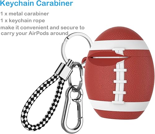 Miniatura 4 de Tekcoo Funda para AirPods, Absorción de Golpes Funda de accesorios compatible con Apple Airpods 1 y AirPods 2, linda funda protectora suave de PVC