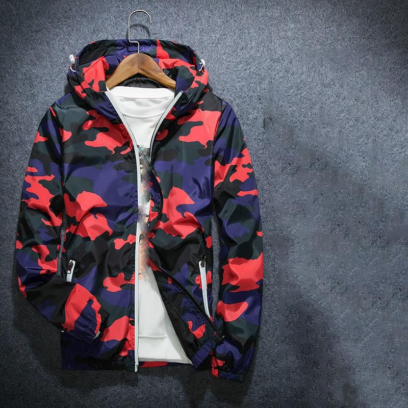 Veste de camouflage homme orange pour vos battues en forêt
