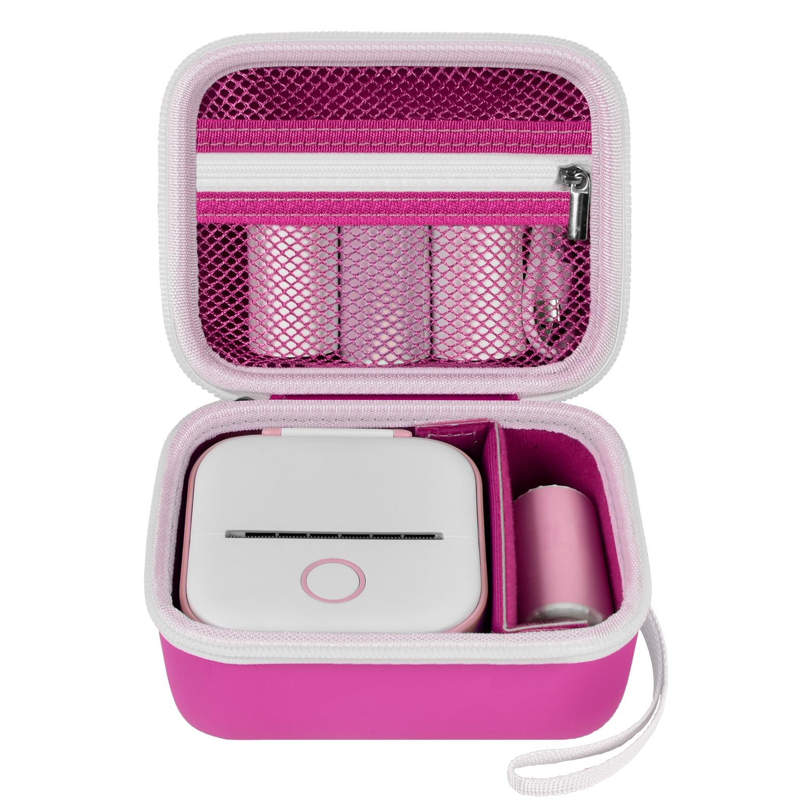 ANKHOH Label Maker Case for Memoking T02 for Nelko P21 for Phomemo, Rose