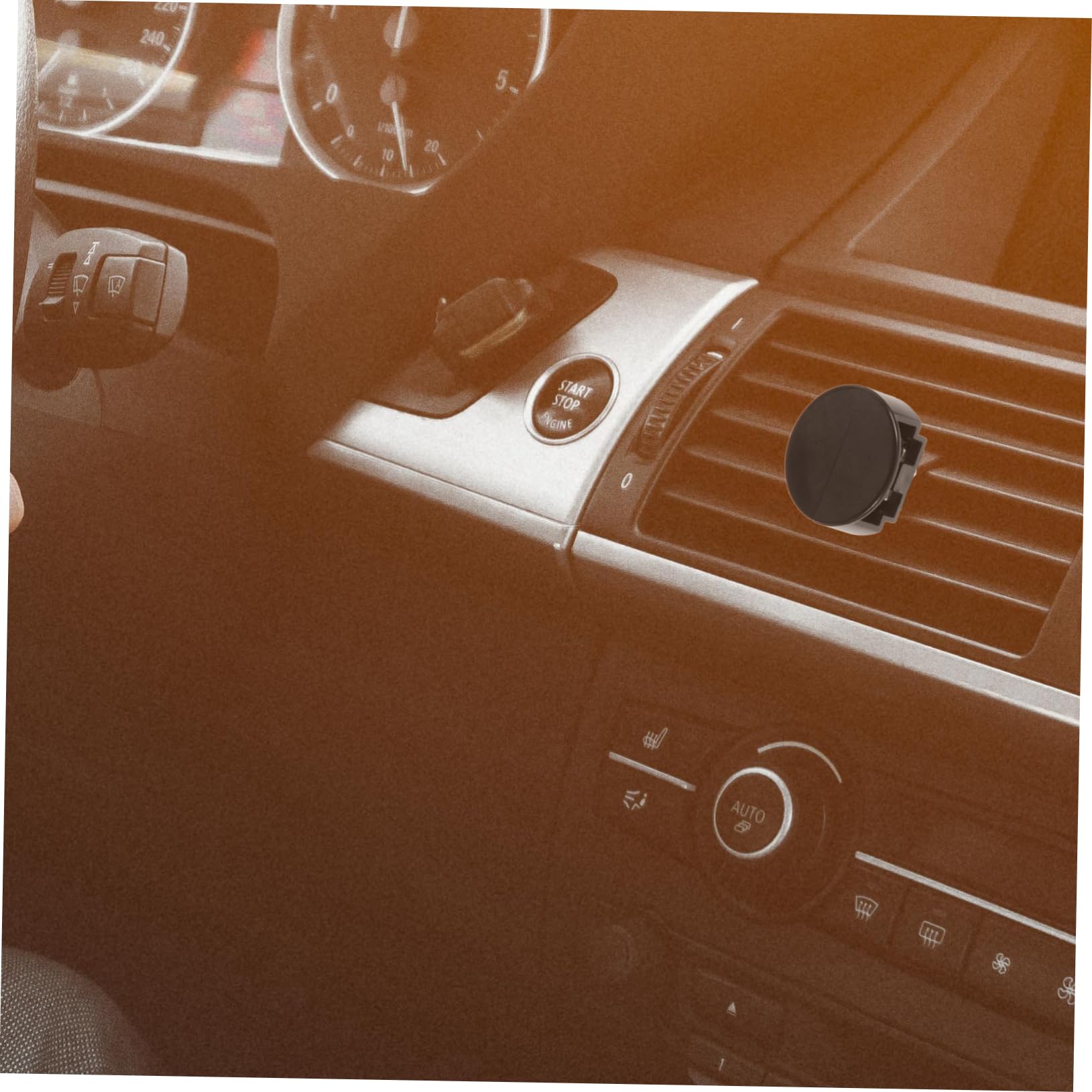 Car Clip 100pezzi Plastico Nero per Auto, Profumatori per Auto | Atmosfera Estiva, Clip per Interni Auto per Bocchette, Accessori Gesso Inclusi