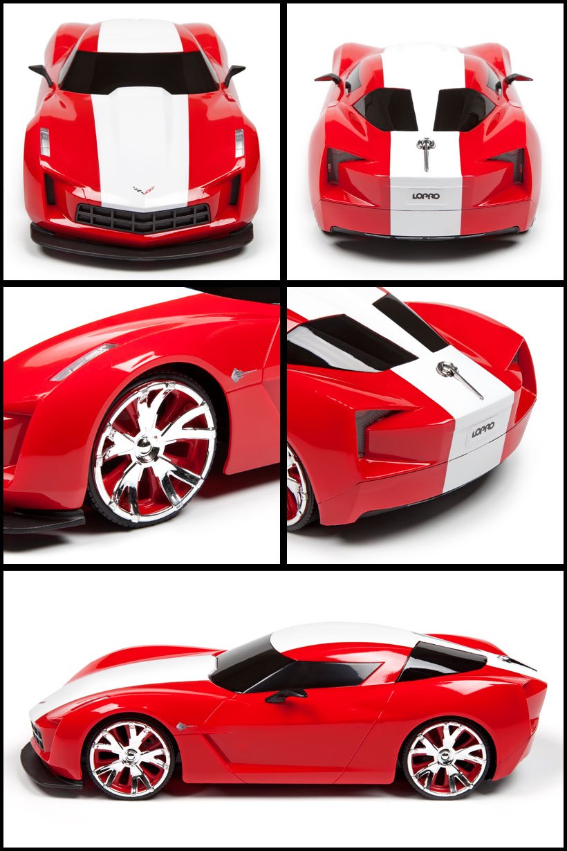 Jada 2009 Red Corvette Stingray Concept 1:24 RTR Electric RC Car
