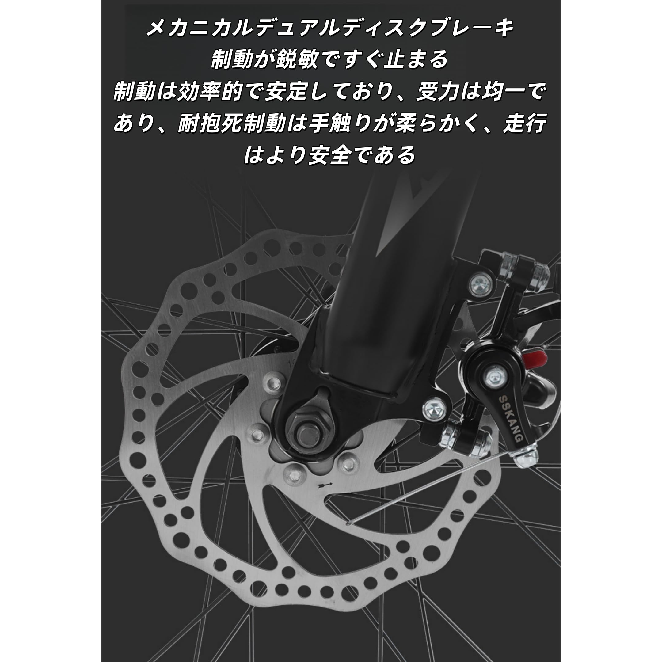 Amazon | 折りたたみ マウンテンバイク 自転車 21/24/27段変速 26