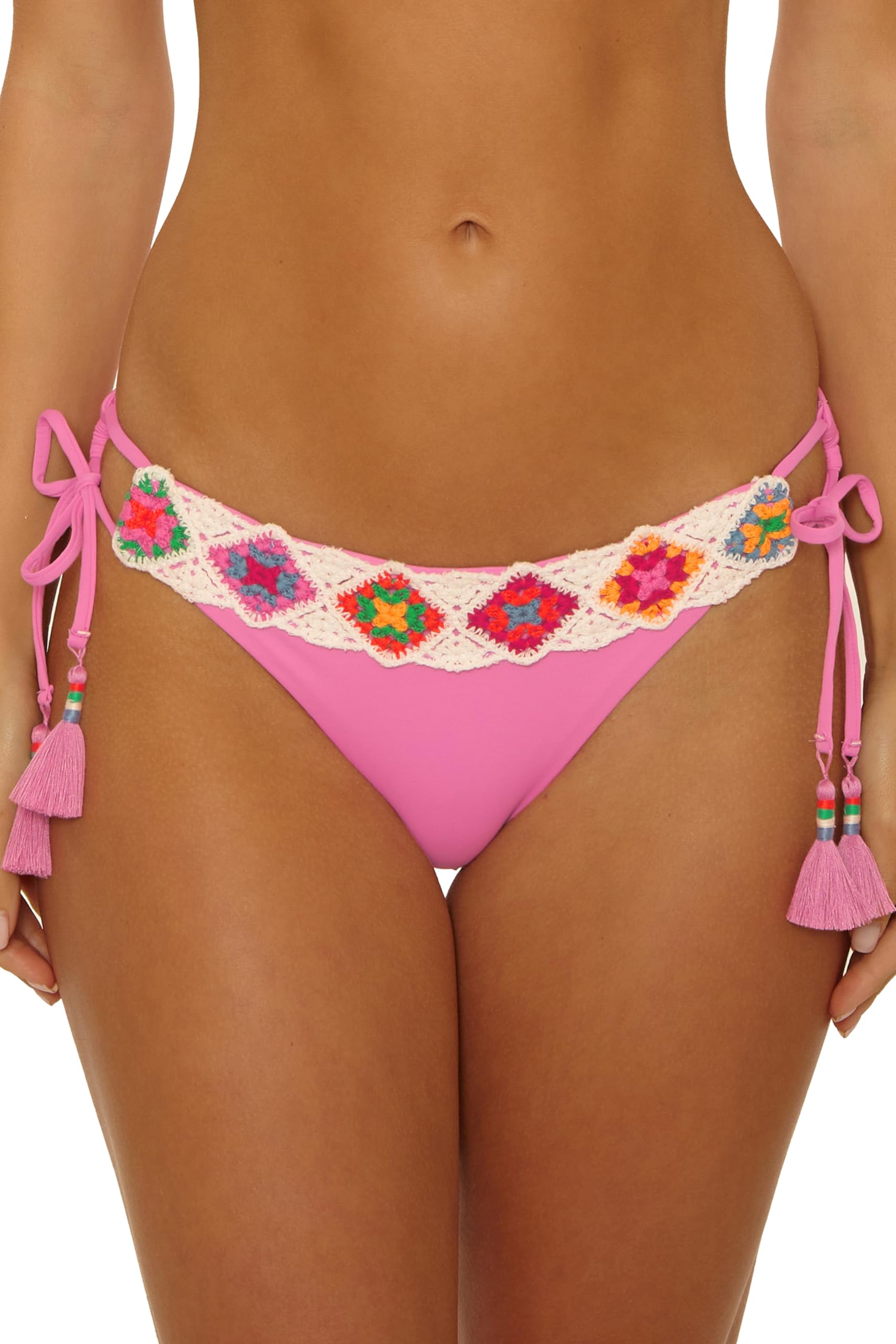 Women's 1969 Maui Side Loop Tie Bikini Bottom, Cheeky Coverage, Swimwear Separates for Women-image-10