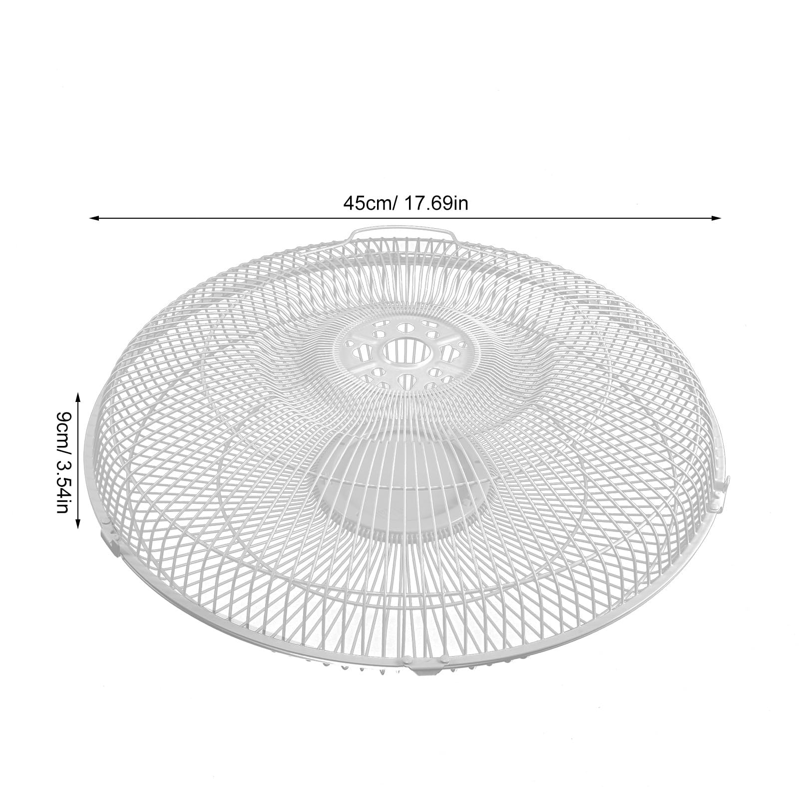 1 Juego de Rejillas Protectoras de Repuesto para Ventilador de Pedestal, Rejilla Protectora para Ventilador de pie (Parte Delantera y Trasera), Cubierta de Seguridad para Ventiladores de pie