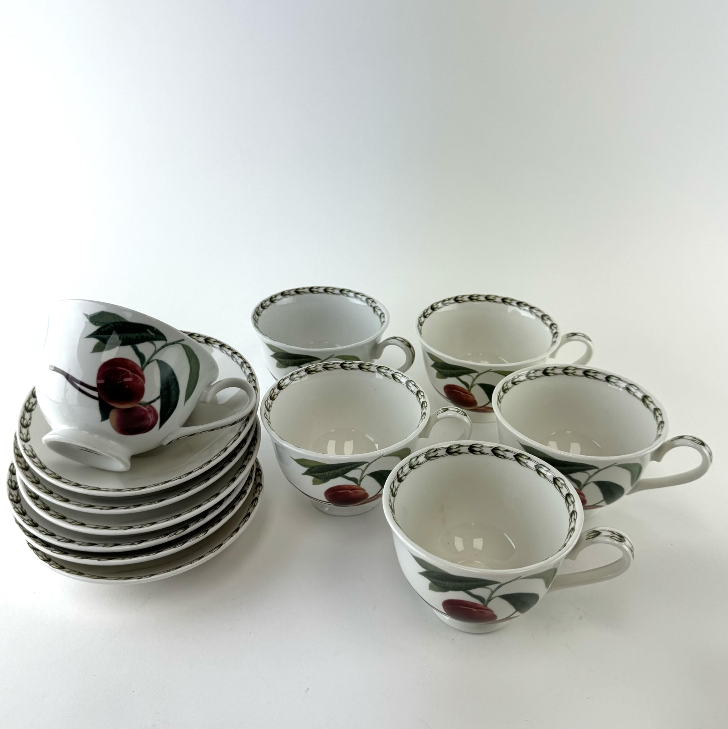 Amazon.com | Victoria Bella Set Of 6 Fine Bone China Tea Coffee