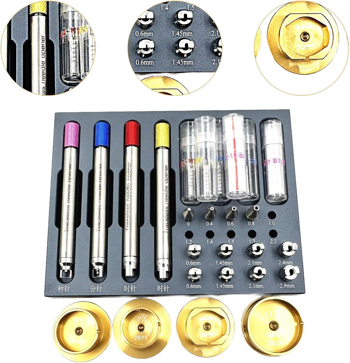48 Pieces Watch Repair Tools Compact Watchmaker Equipment Versatile Portable