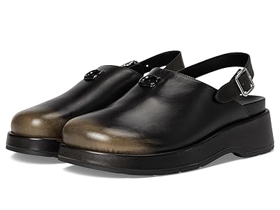 COACH Sculpted C Platform Clog In Loved Leather Women