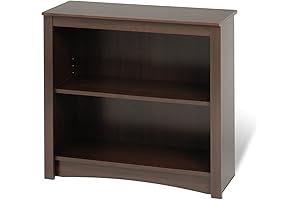 Prepac Home Office Espresso 2-Shelf Bookcase: A Compact Storage Solution