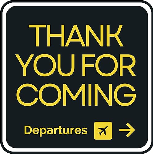 Miniatura 6 de Blue Orchards Carteles y recortes de fiesta de 8 x 8 pulgadas (12 piezas)  Suministros de cumpleaños de avión, decoraciones, fiesta temática, fiesta