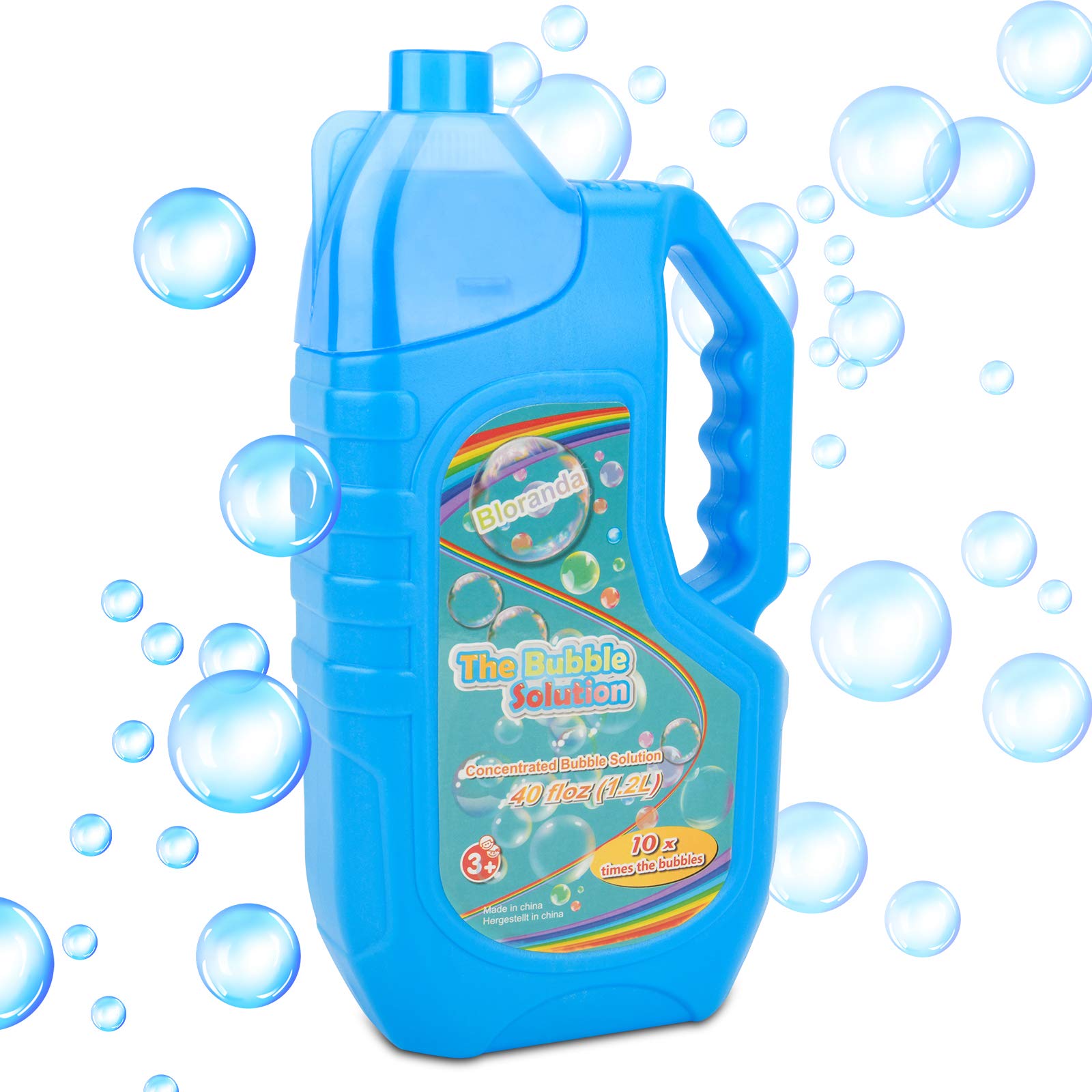 balnore Bubble Solution (Up to 3 Gallon), Bubble Mixture 40 Ounce with