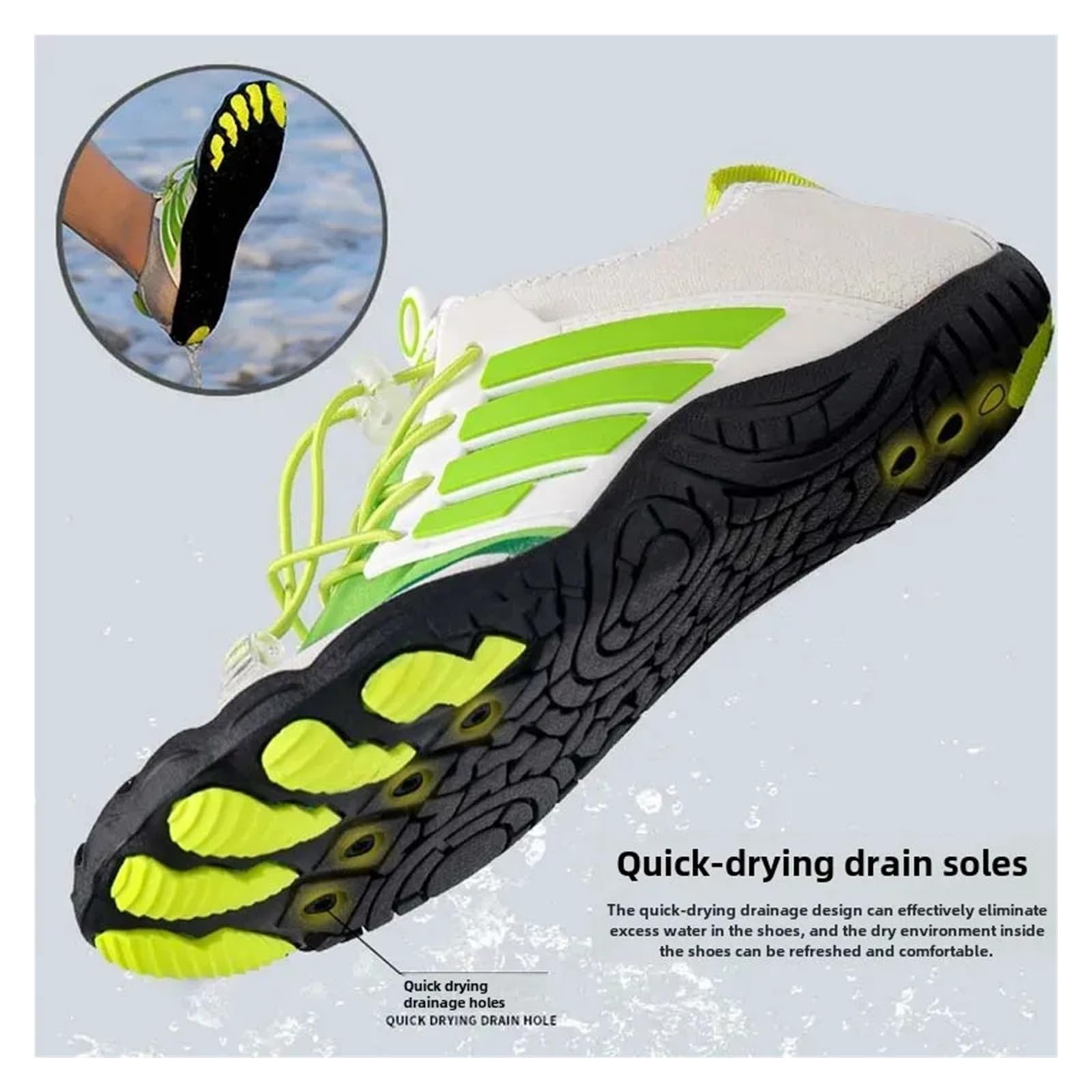 Chaussures de plongée, de plage, de natation, de rivière, antidérapantes, résistantes aux coupures, à l'usure, pour l'extérieur, la plage